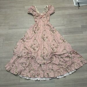 Lace made dress